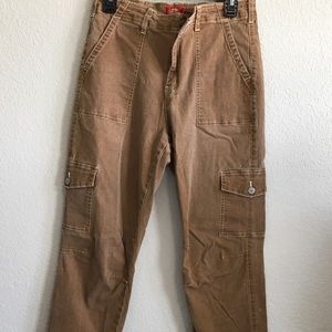 Womens Dickies khaki cargo pants